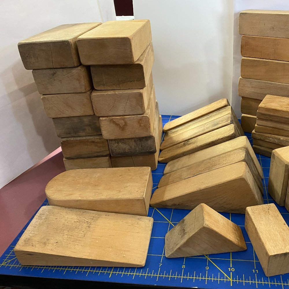 Wooden Blocks - Tan